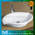 Diseño especial China fabricante Shape Bathroom Wash Basins